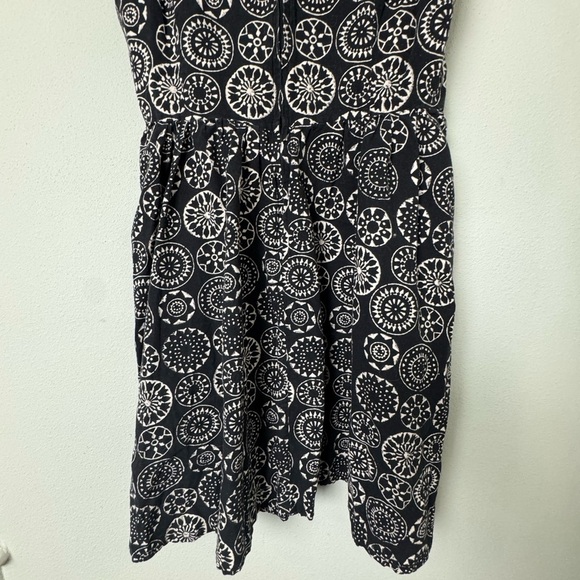 Mata Traders Blue Embroidered Circle Floral Boho Print Fit & Flare Dress Size M - Picture 9 of 12